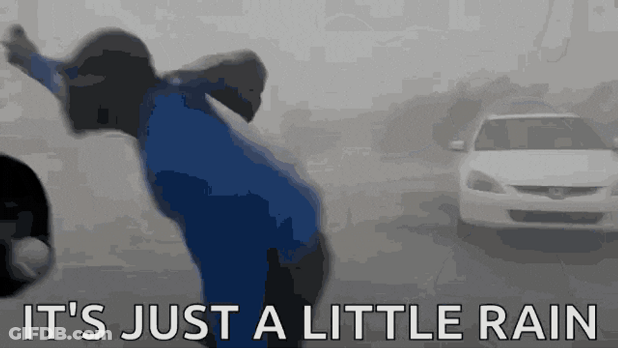 Jim Cantore Just A Little Rain GIF