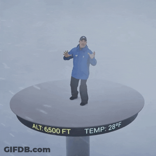 Jim Cantore Thunderstorm Baby GIF
