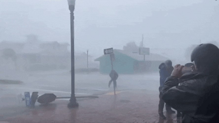 Jim Cantore Weather Reporter GIF