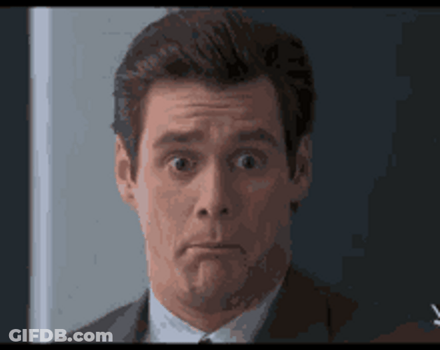Jim Carey Funny Mouth Sucking Reaction GIF