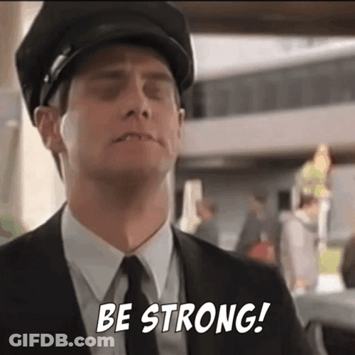 Jim Carey Stay Strong GIF