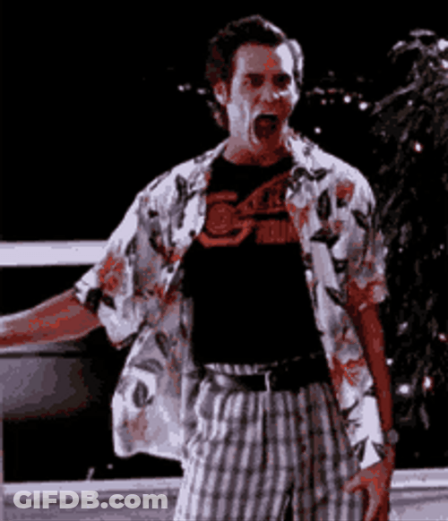 Jim Carrey Ace Ventura Happy Birthday Song GIF