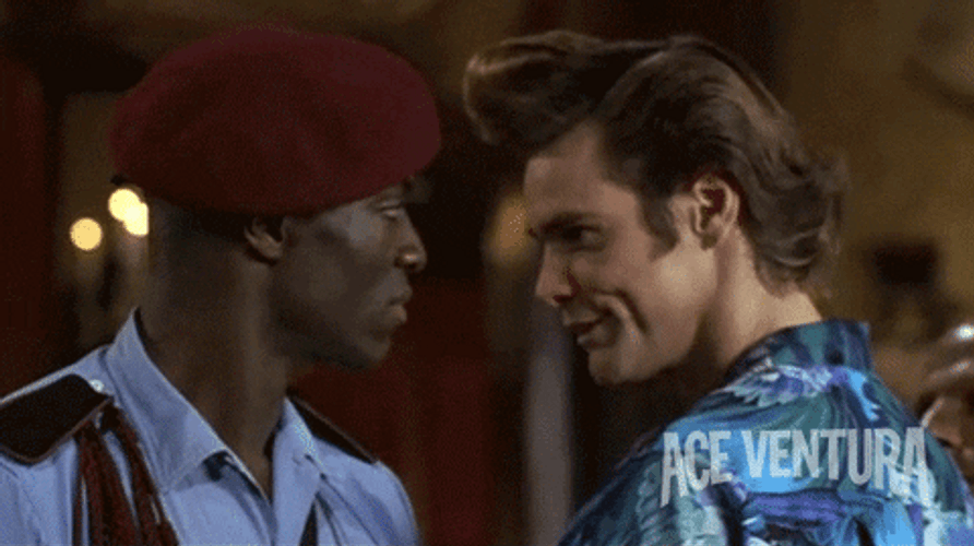 Jim Carrey Aggressive Bite GIF