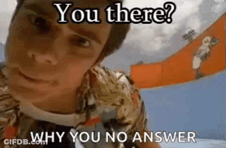 Jim Carrey Answer Me GIF