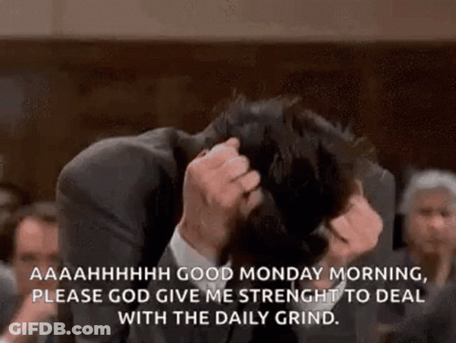 Jim Carrey Crazy Monday GIF
