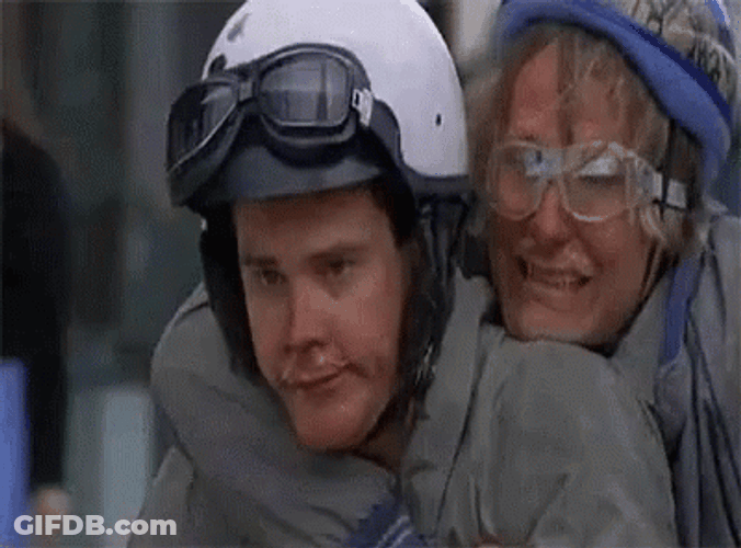 Jim Carrey Freeze Outside GIF