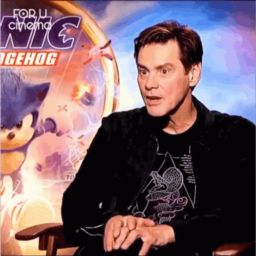 Jim Carrey Has A Grinch Smile GIF