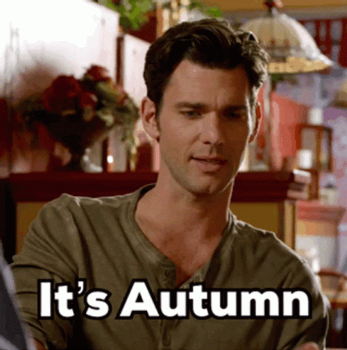 Jim Carrey It's Autumn Falls GIF