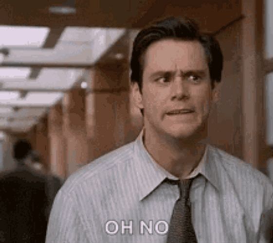 Jim Carrey Oh No GIF