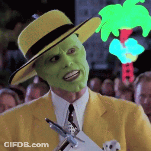 Jim Carrey Shows Off His Cash Hold GIF