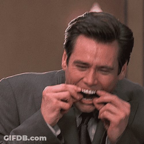 Jim Carrey Silly Funny Faces GIF