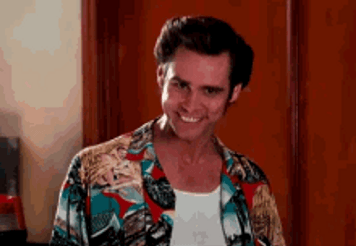 Jim Carrey Snap & Peace GIF