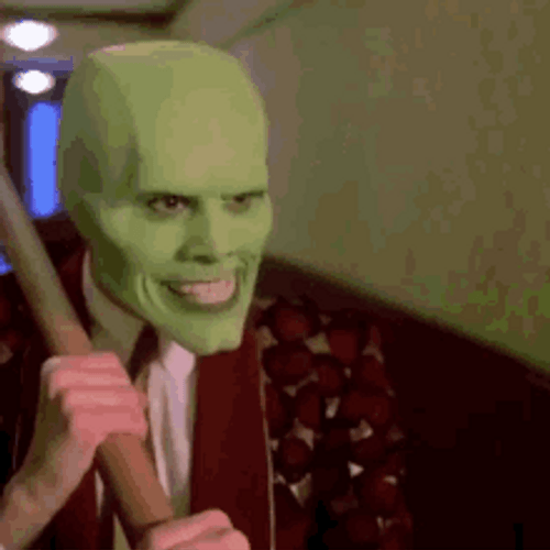 Jim Carrey With Mask GIF