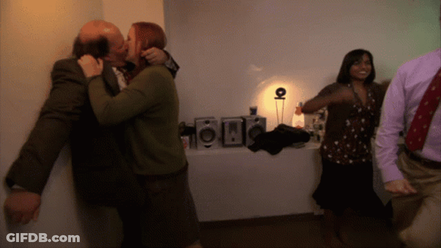 Jim Halpert And Pam Party Dance GIF