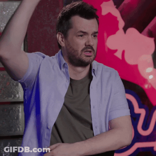 Jim Jefferies Raise Hand GIF