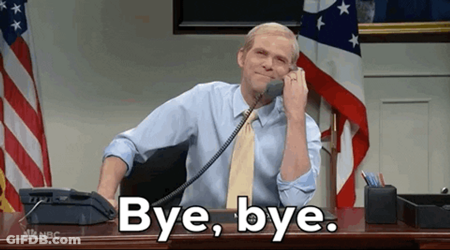 Jim Jordan  Bye Bye Meme GIF