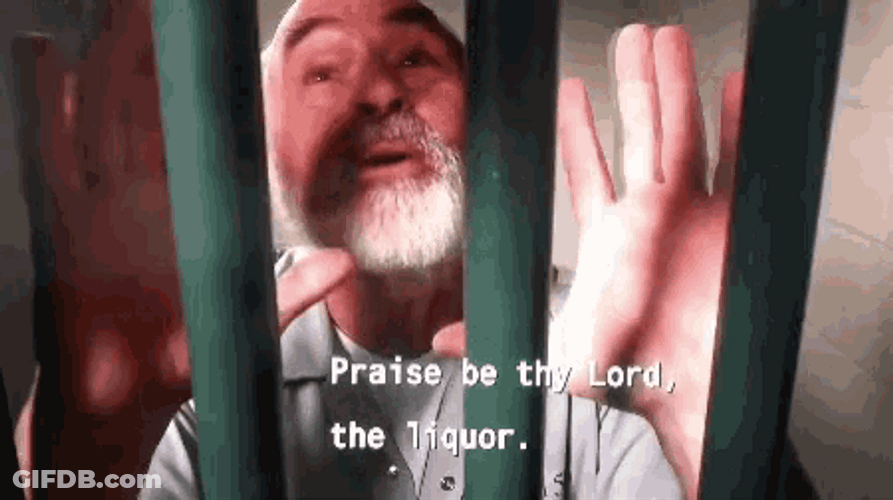 Jim Lahey Trailer Park Boys Prison Liquor Prayer GIF