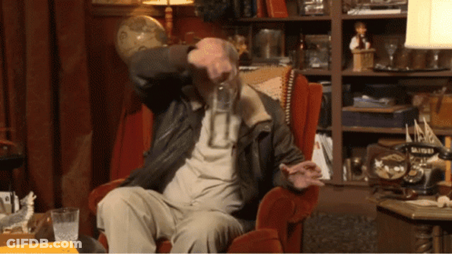 Jim Lahey Trailer Park Boys Wrap Around Drinking Alcohol GIF
