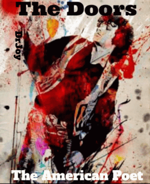 Jim Morrison Bloody Portrait GIF