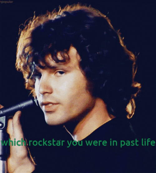 Jim Morrison Hair Flip GIF
