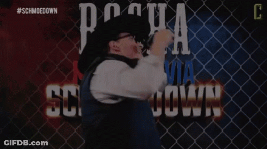 Jim Ross Down Goes Frazier GIF