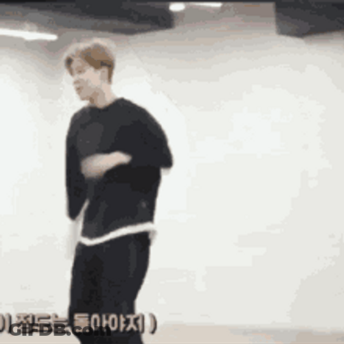 Jimin Bangtan Boys Doing A Flip GIF