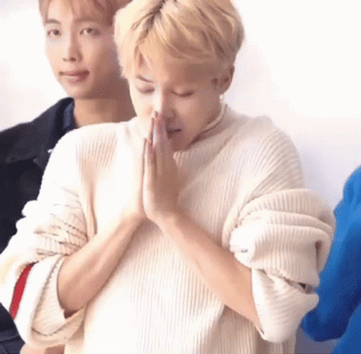 Jimin BTS Praying GIF
