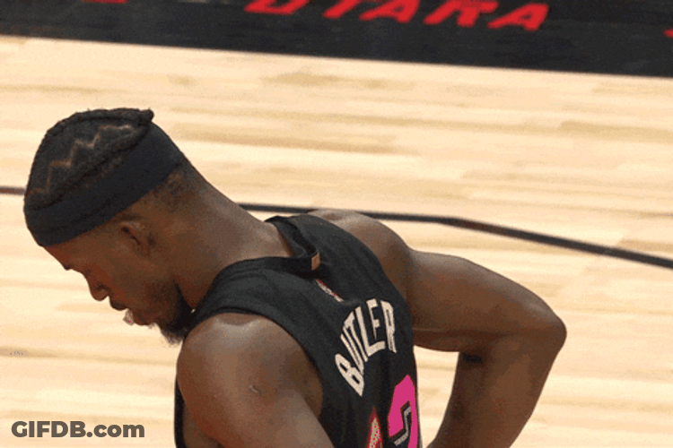 Jimmy Butler Doubtful Smile Face GIF