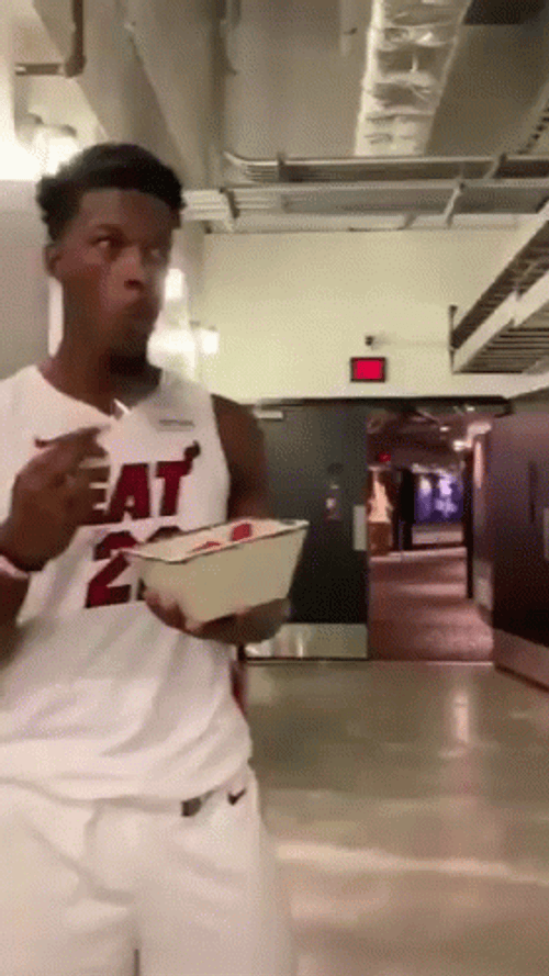 Jimmy Butler Eating GIF