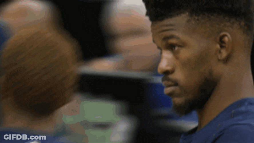 Jimmy Butler Grinning Face GIF
