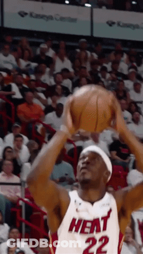 Jimmy Butler High Jump Dunk GIF