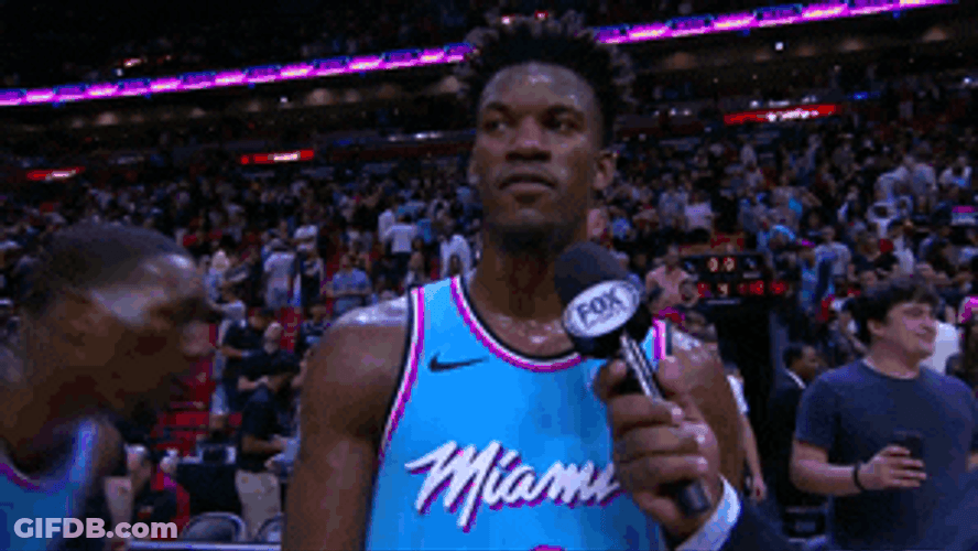 Jimmy Butler Interview GIF
