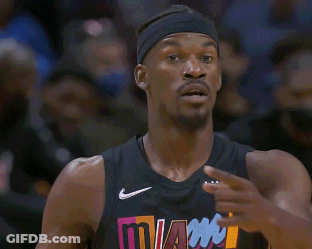 Jimmy Butler Pointing GIF