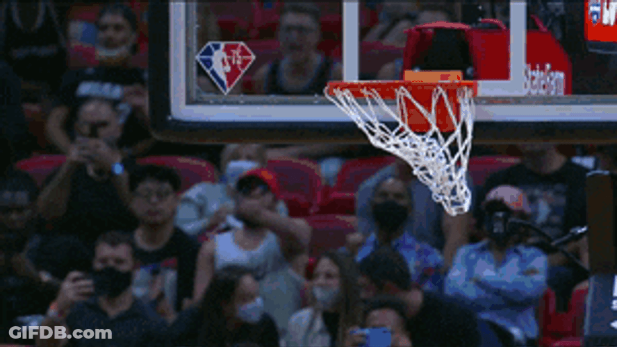 Jimmy Butler Running After Shot GIF