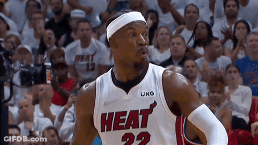 Jimmy Butler Saying What GIF