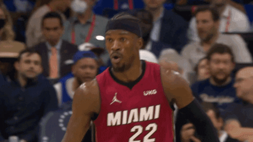 Jimmy Butler Saying Wow GIF