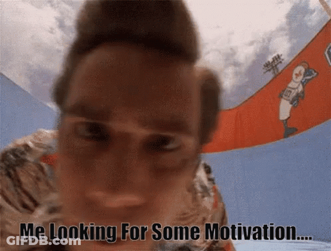 Jimmy Carry Looking For Motivation GIF