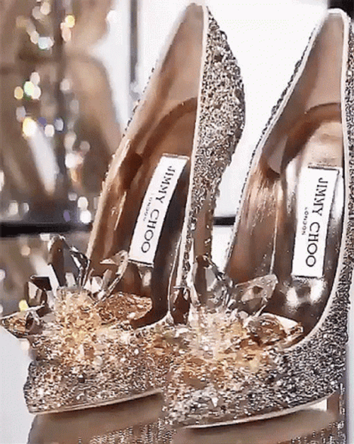 Jimmy Choo High-Heeled Shoes GIF