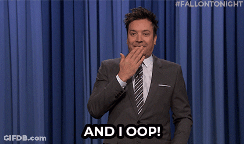 Jimmy Fallon And I Oop Meme GIF