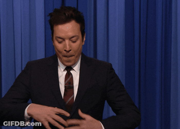 Jimmy Fallon Blow Up GIF