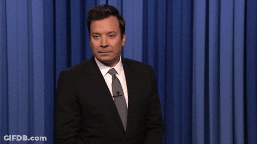 Jimmy Fallon Cant Read GIF