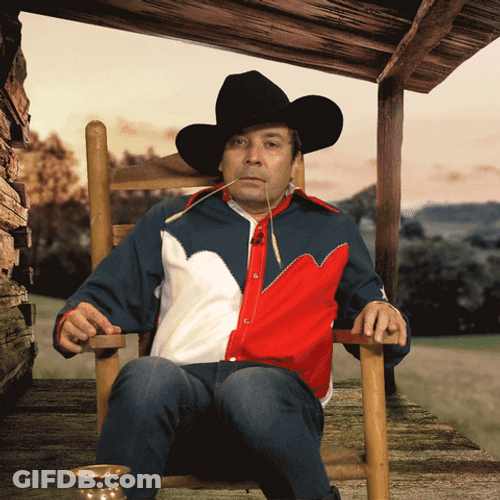 Jimmy Fallon Chewing Go On Git GIF