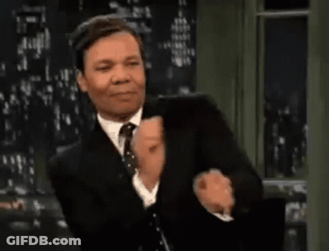 Jimmy Fallon Happy Dancing Face Swap GIF