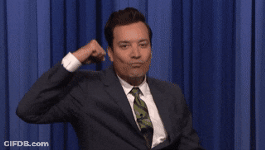 Jimmy Fallon Hell Yes Dance GIF