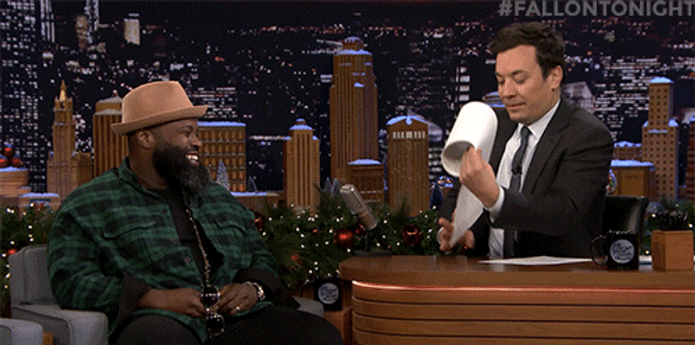 Jimmy Fallon Long List Of Reasons GIF