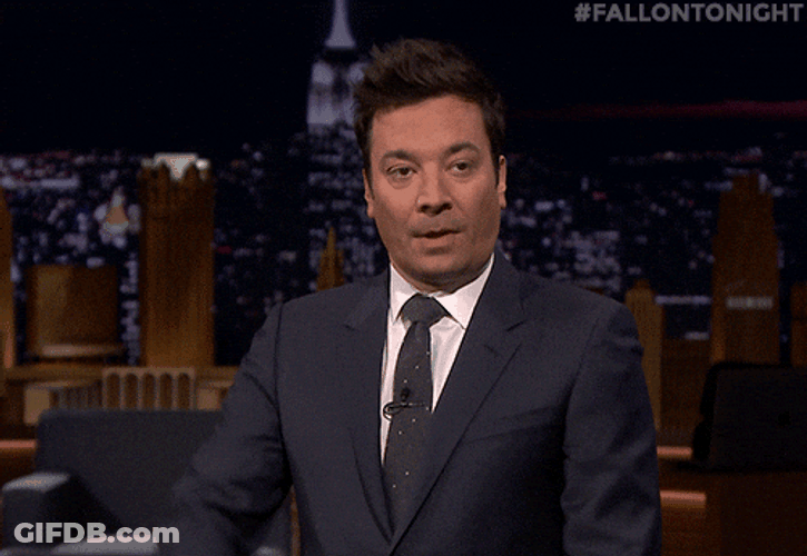 Jimmy Fallon Nope Dont Like That Thumbs Down GIF