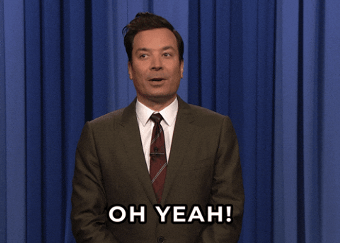 Jimmy Fallon Oh Yeah Yipee GIF