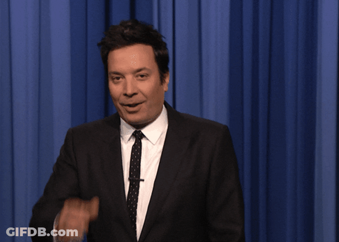 Jimmy Fallon Peace GIF
