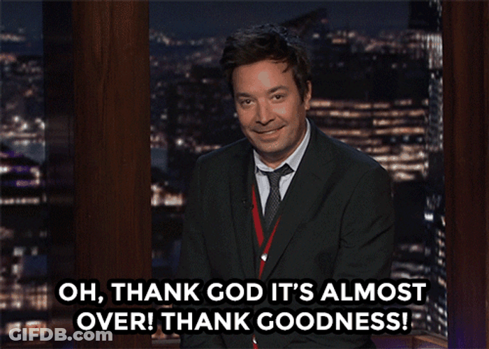 Jimmy Fallon Thank Goodness GIF