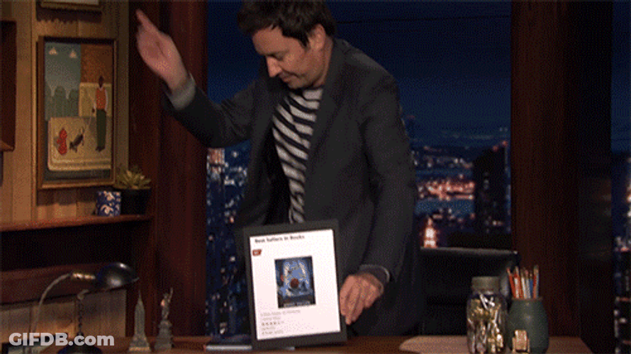 Jimmy Fallon Tv Guesting Happy Dance Meme GIF